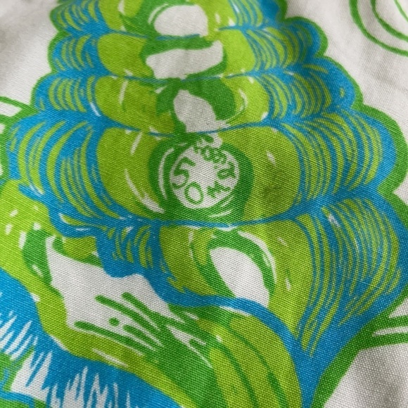 Lilly Pulitzer Jubilee White & Green Shell Dress - Picture 13 of 14